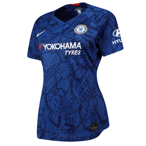 Camisetas Chelsea Primera equipo Mujer 2019-20 Azul